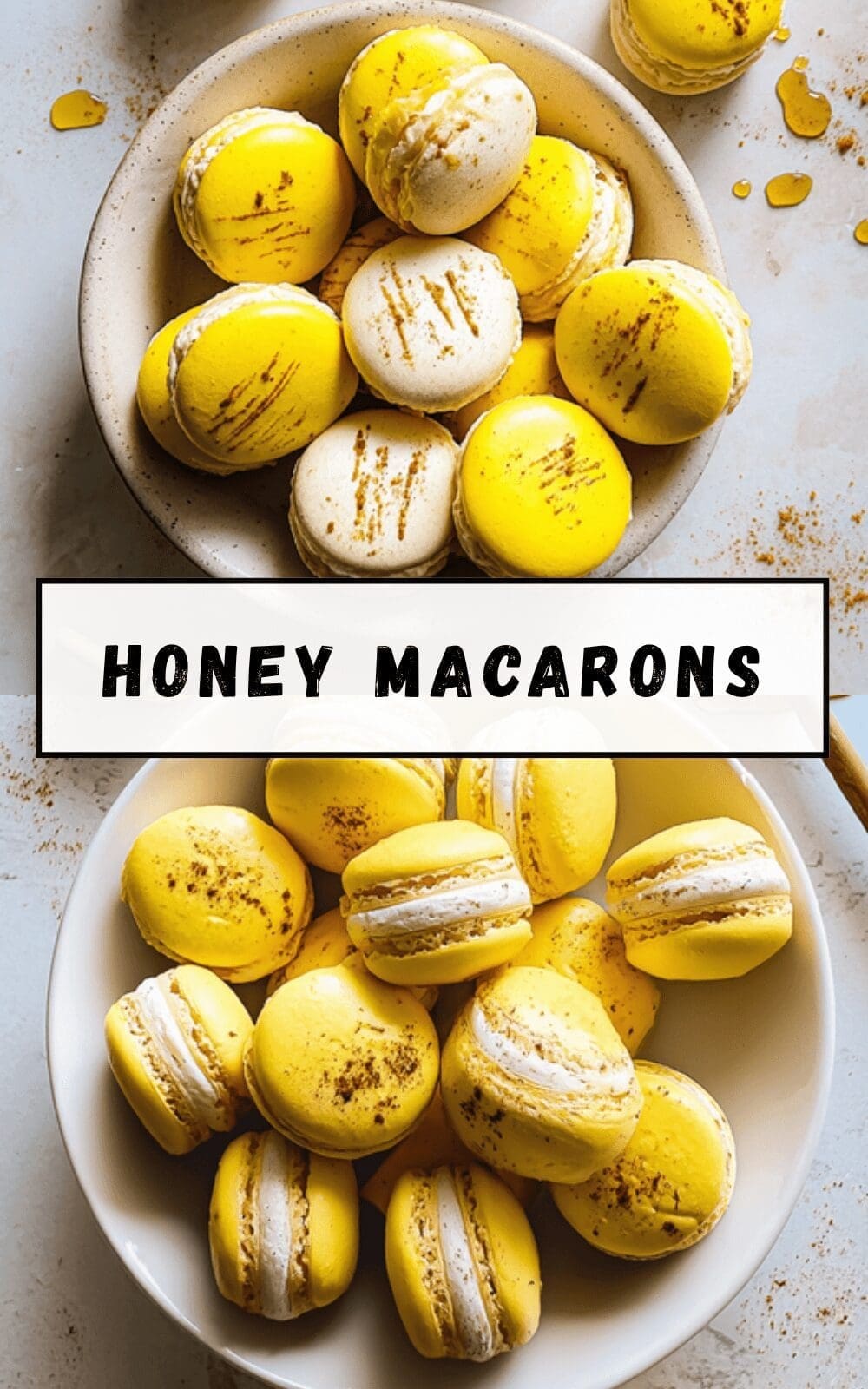 Honey Macarons