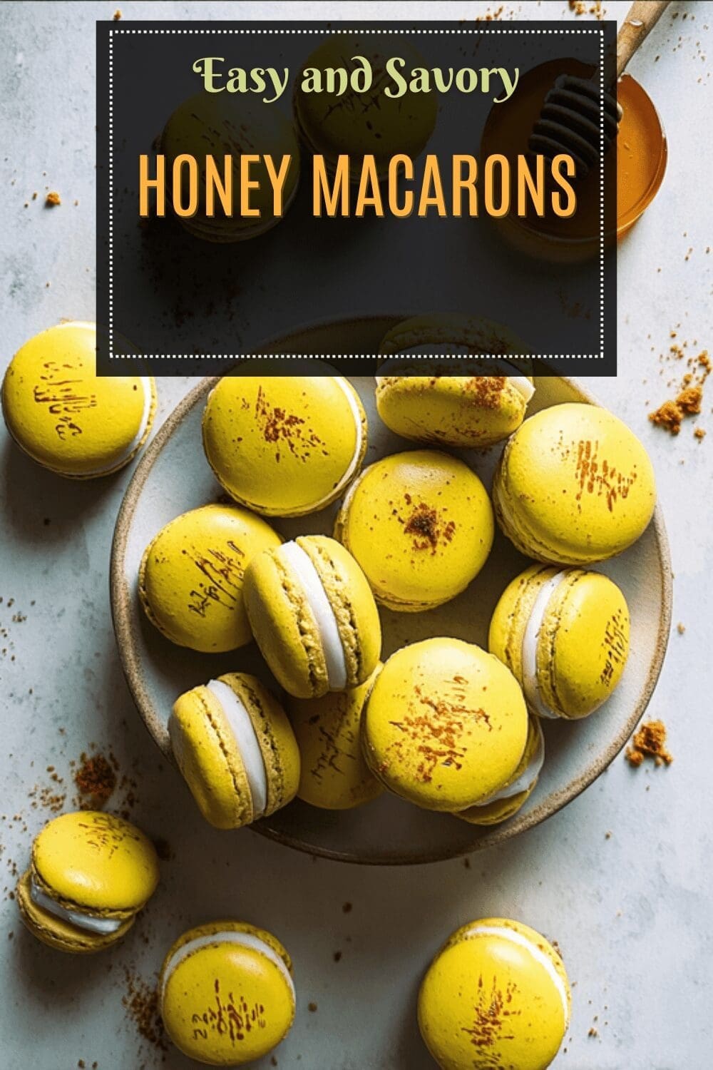 Honey Macarons