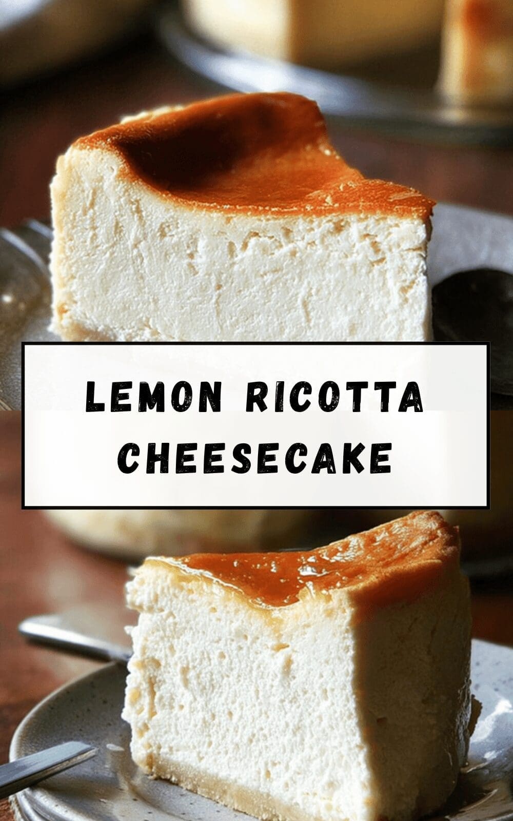 Lemon Ricotta Cheesecake