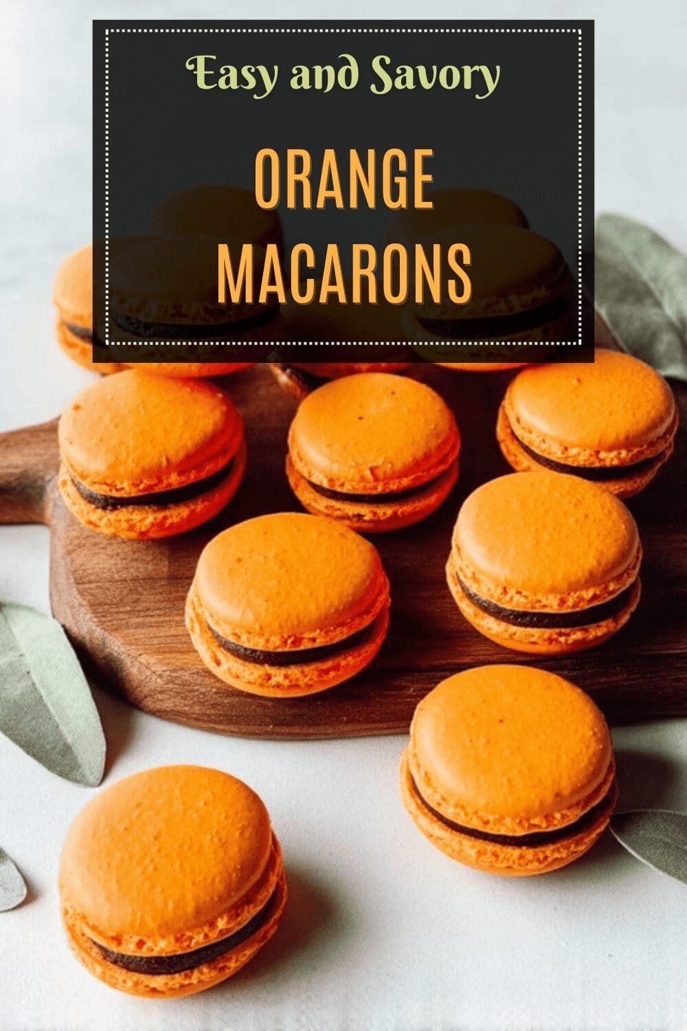 Orange Macarons Recipe With Zesty Citrus Flavor And Smooth Filling 7 Orange Macarons