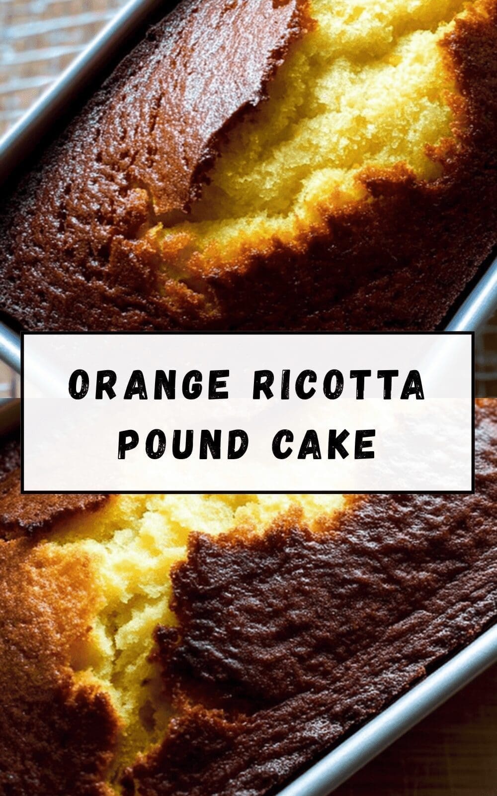 Orange Ricotta Pound Cake
