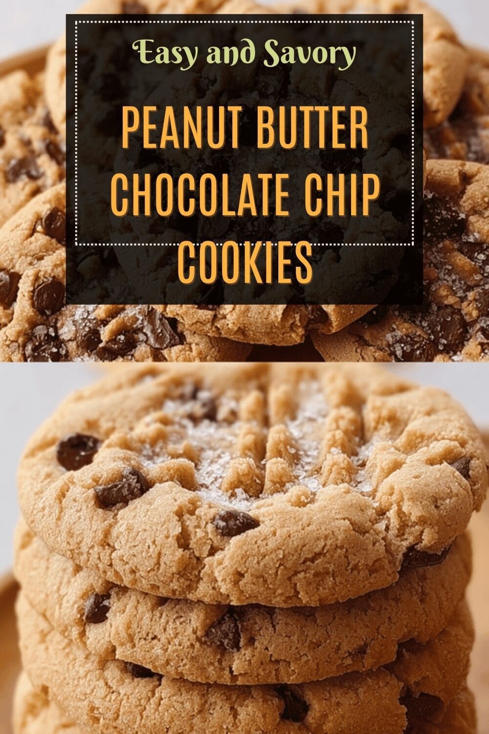 Bakery Style Peanut Butter Chocolate Chip Cookies Recipe 7 Peanut Butter Chocolate Chip Cookies