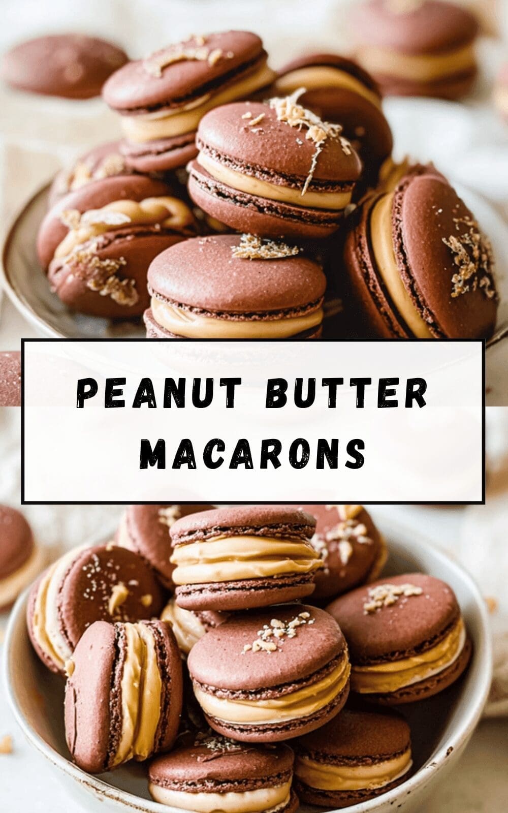 Peanut Butter Macarons