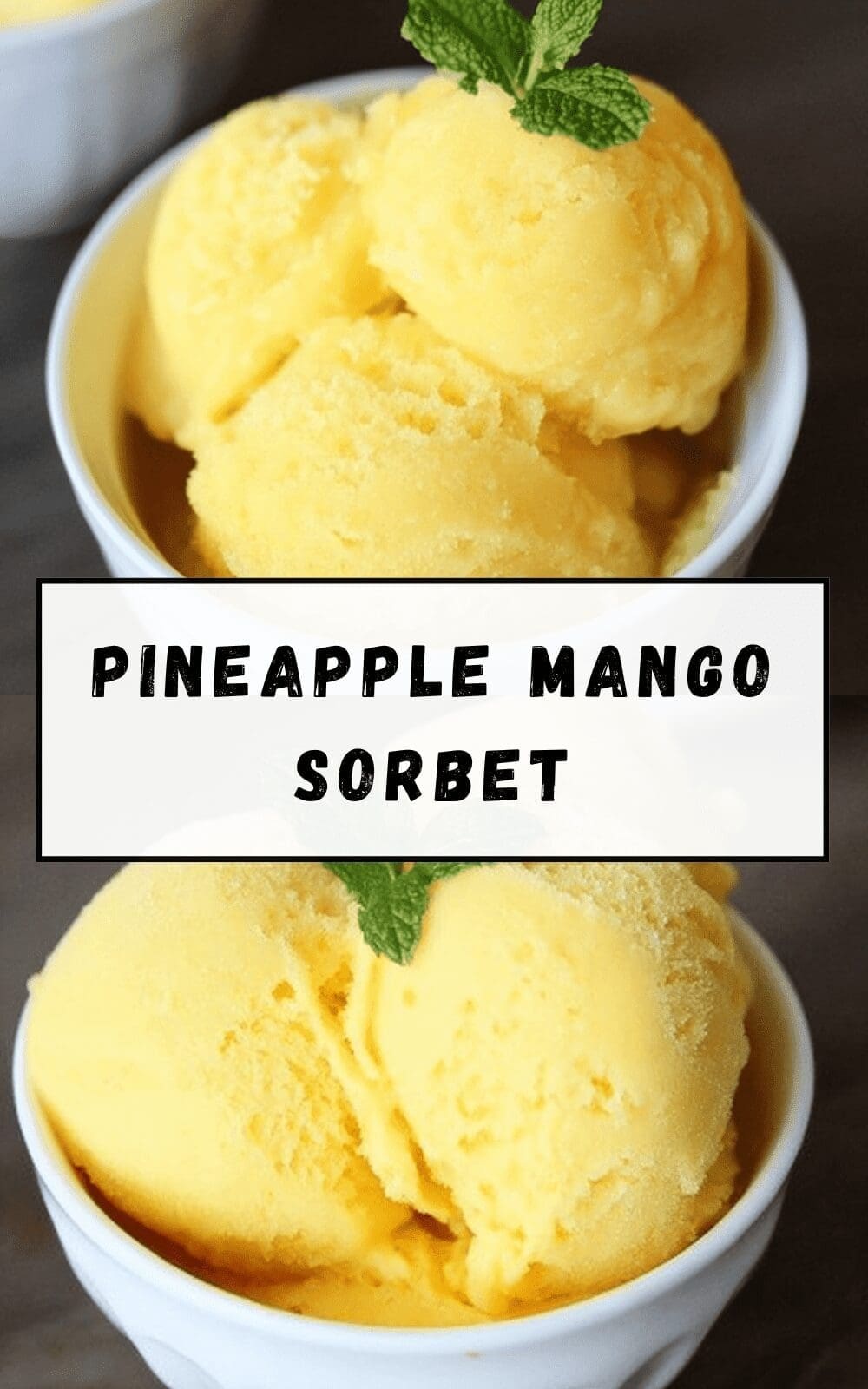 Pineapple Mango Sorbet Recipe For A Refreshing Tropical Treat 6 Pineapple Mango Sorbet