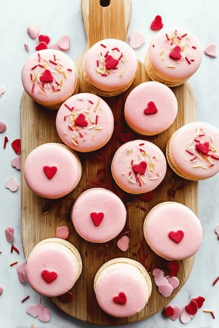 Raspberry White Chocolate Macarons 47.Png