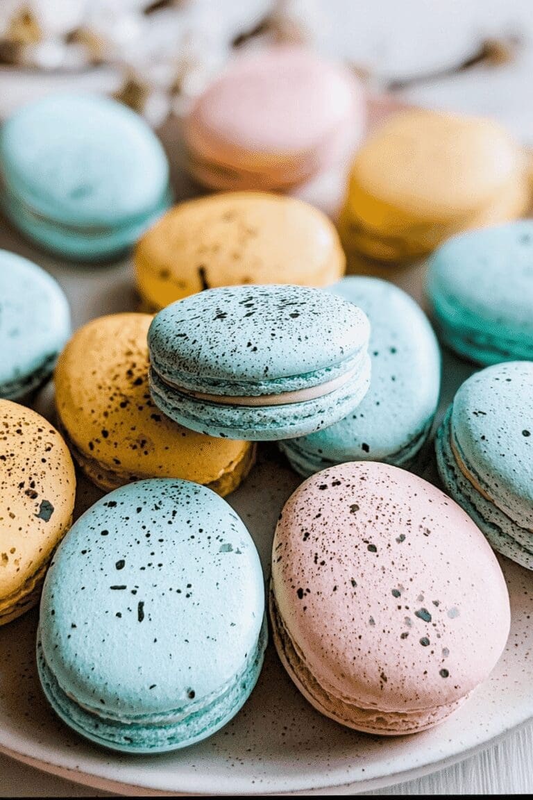 Robin’s Eggs Macarons Recipe With Creamy Filling And Crisp Shells 8 Robins Eggs Macarons 75.Png