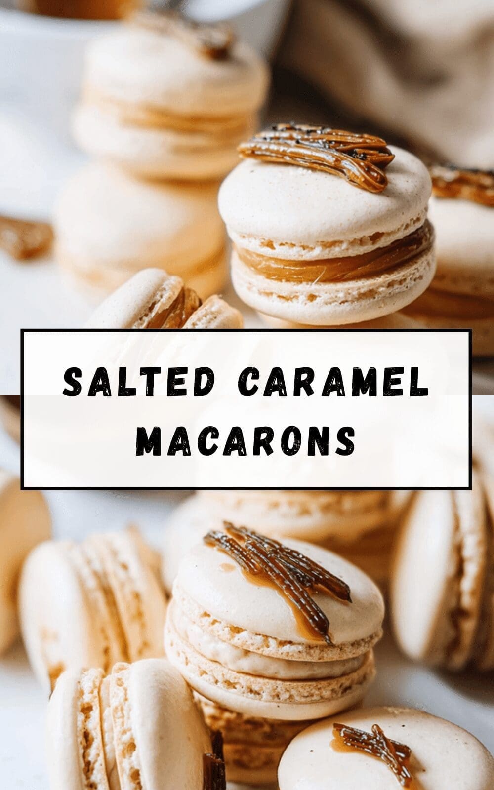Salted Caramel Macarons