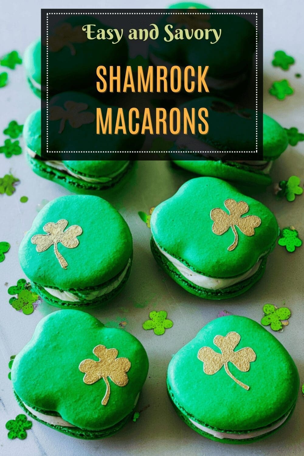 Shamrock Macarons