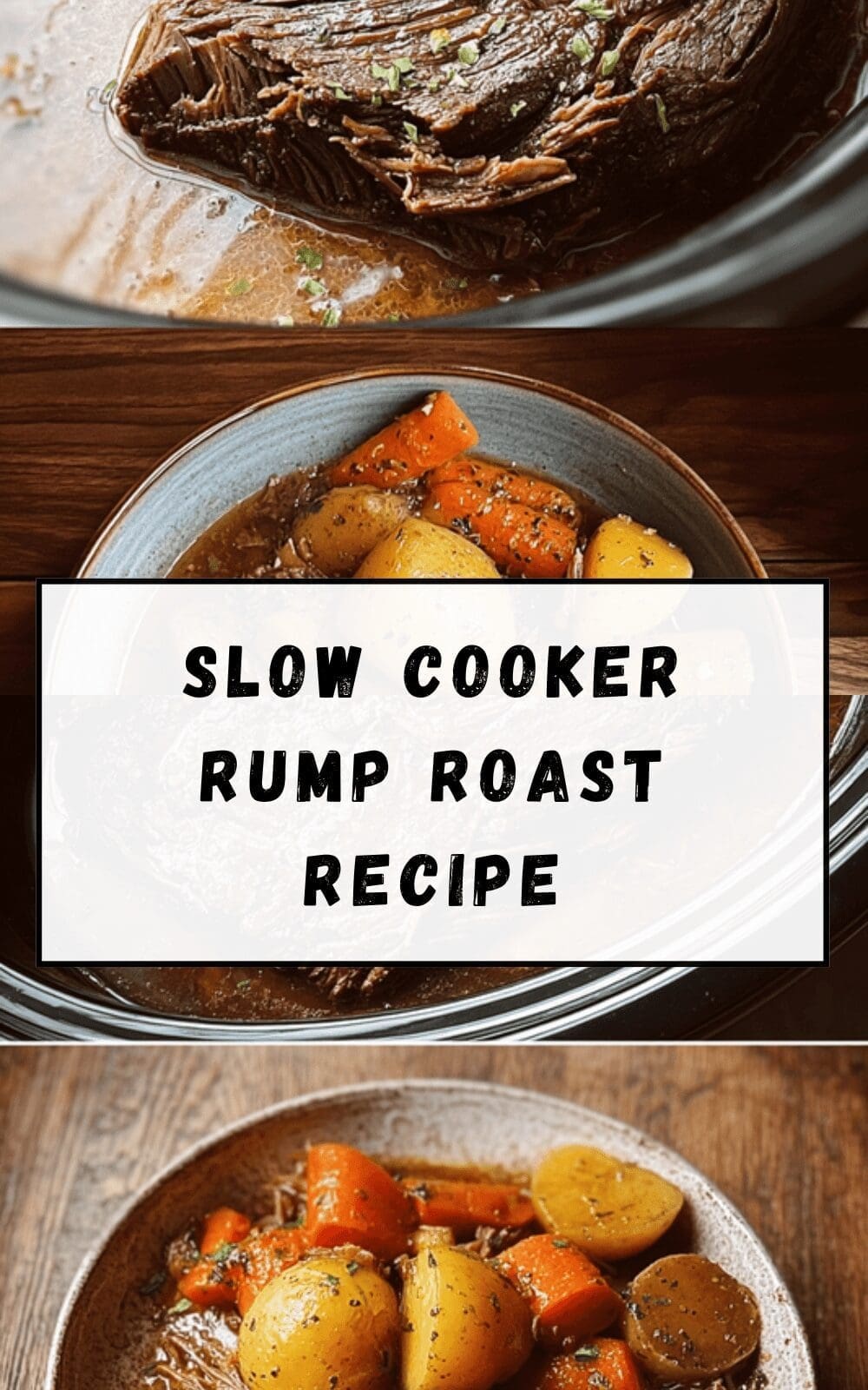 Slow Cooker Rump Roast Recipe For Tender, Flavorful Meals 6 Slow Cooker Rump Roast Recipe