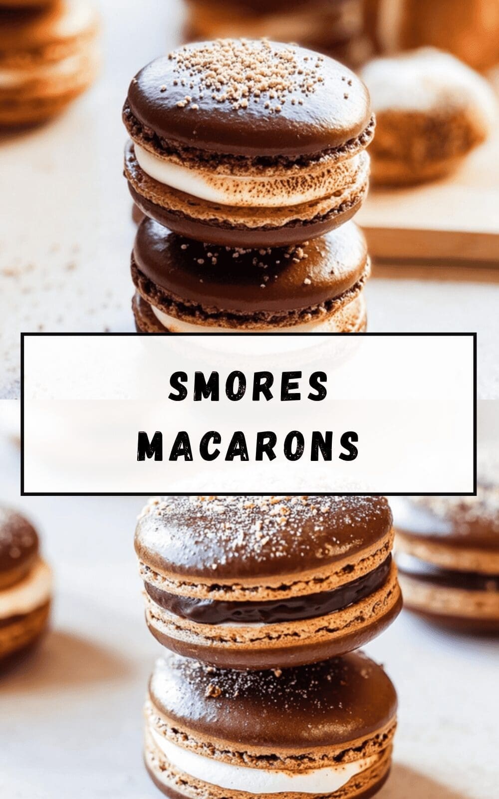 Smores Macarons