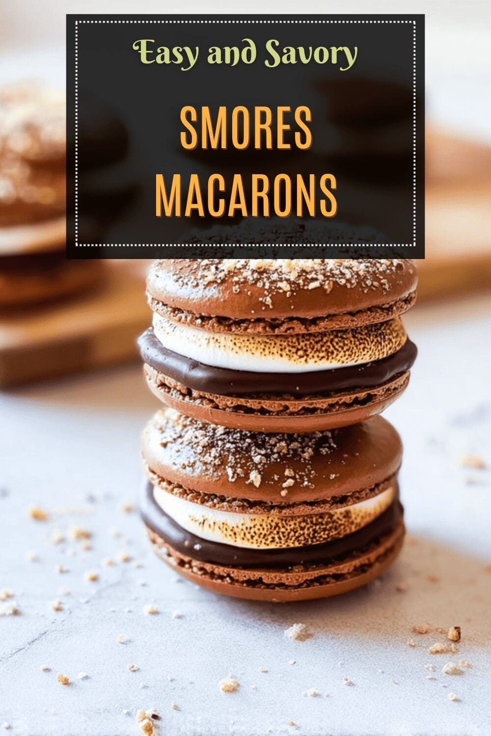 Smores Macarons