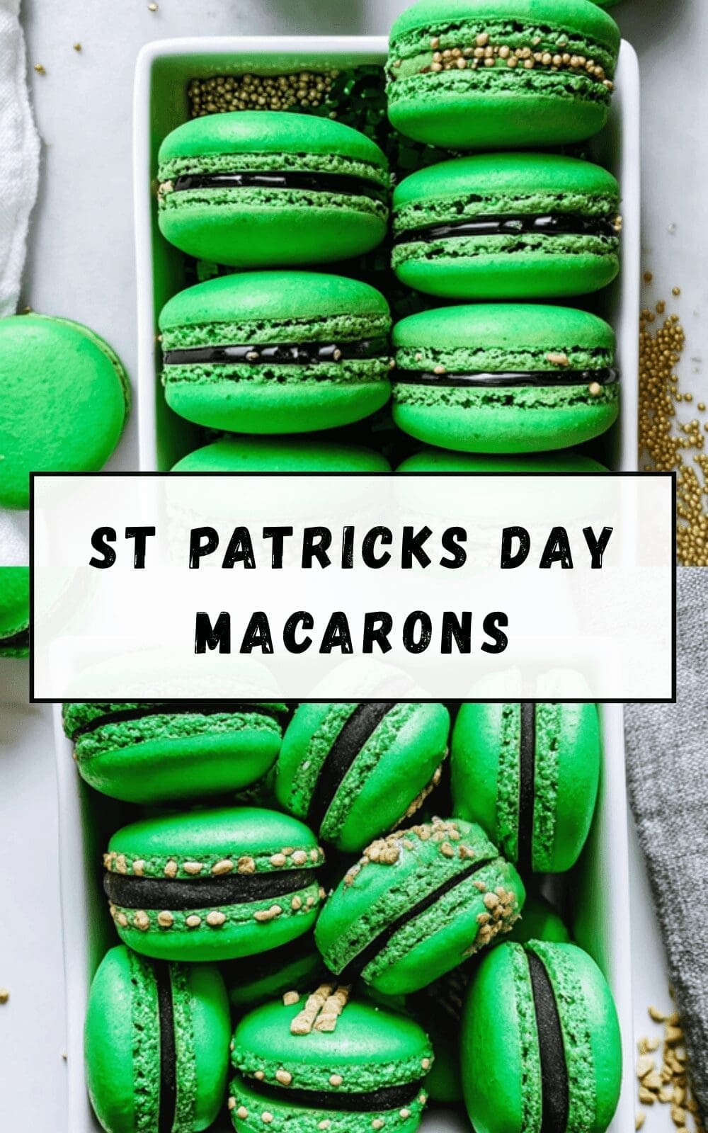 St Patrick’s Day Macarons Recipe With Festive Flavors And Colors 6 St Patricks Day Macarons