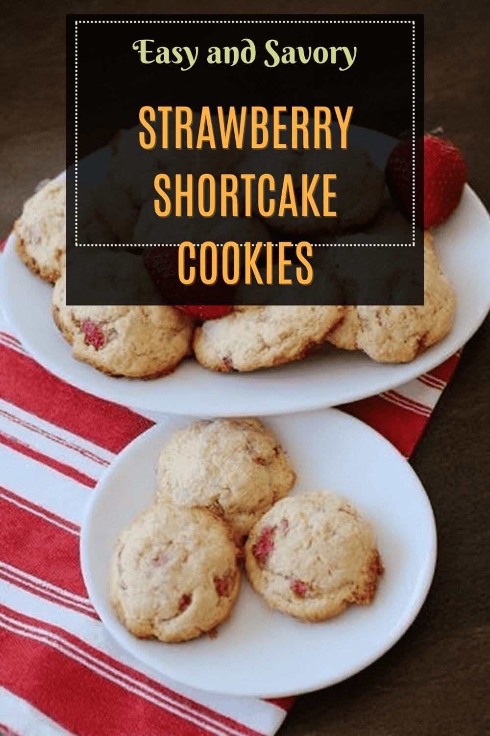 Strawberry Shortcake Cookies Recipe With Fresh Berries And Cream 7 Strawberry Shortcake Cookies
