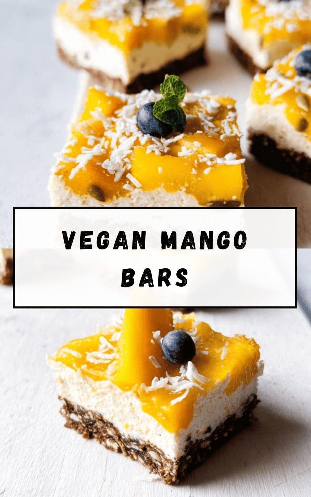 Vegan Mango Bars