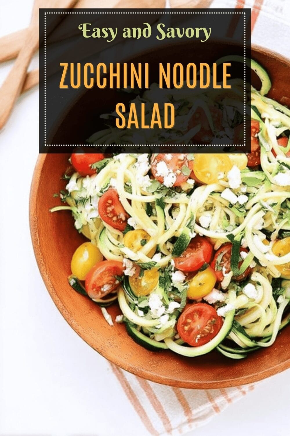 Zucchini Noodle Salad
