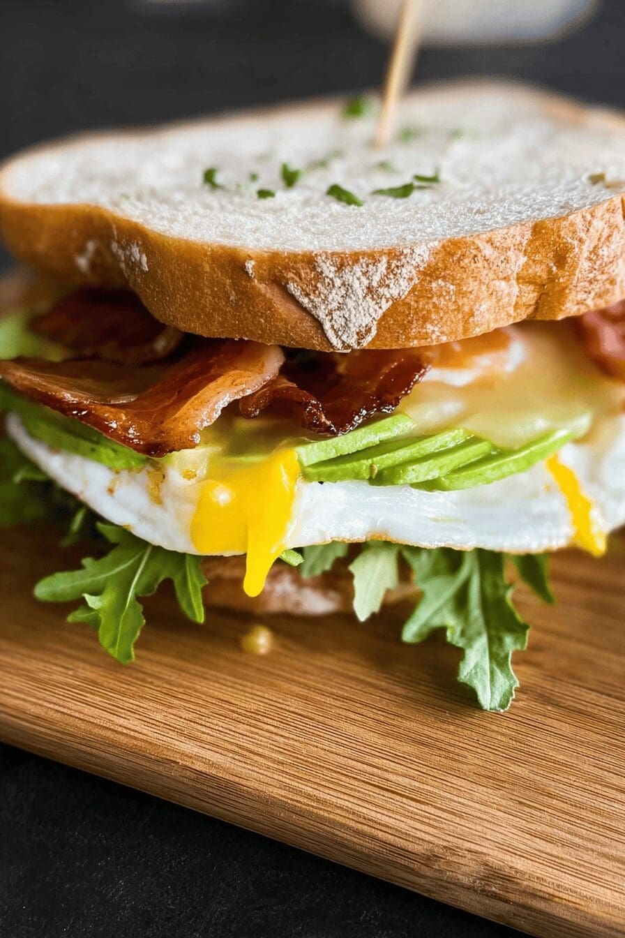 Breakfast Blt Sandwich Recipe With Crispy Bacon And Fresh Ingredients 6 Breakfast Blt Sandwich