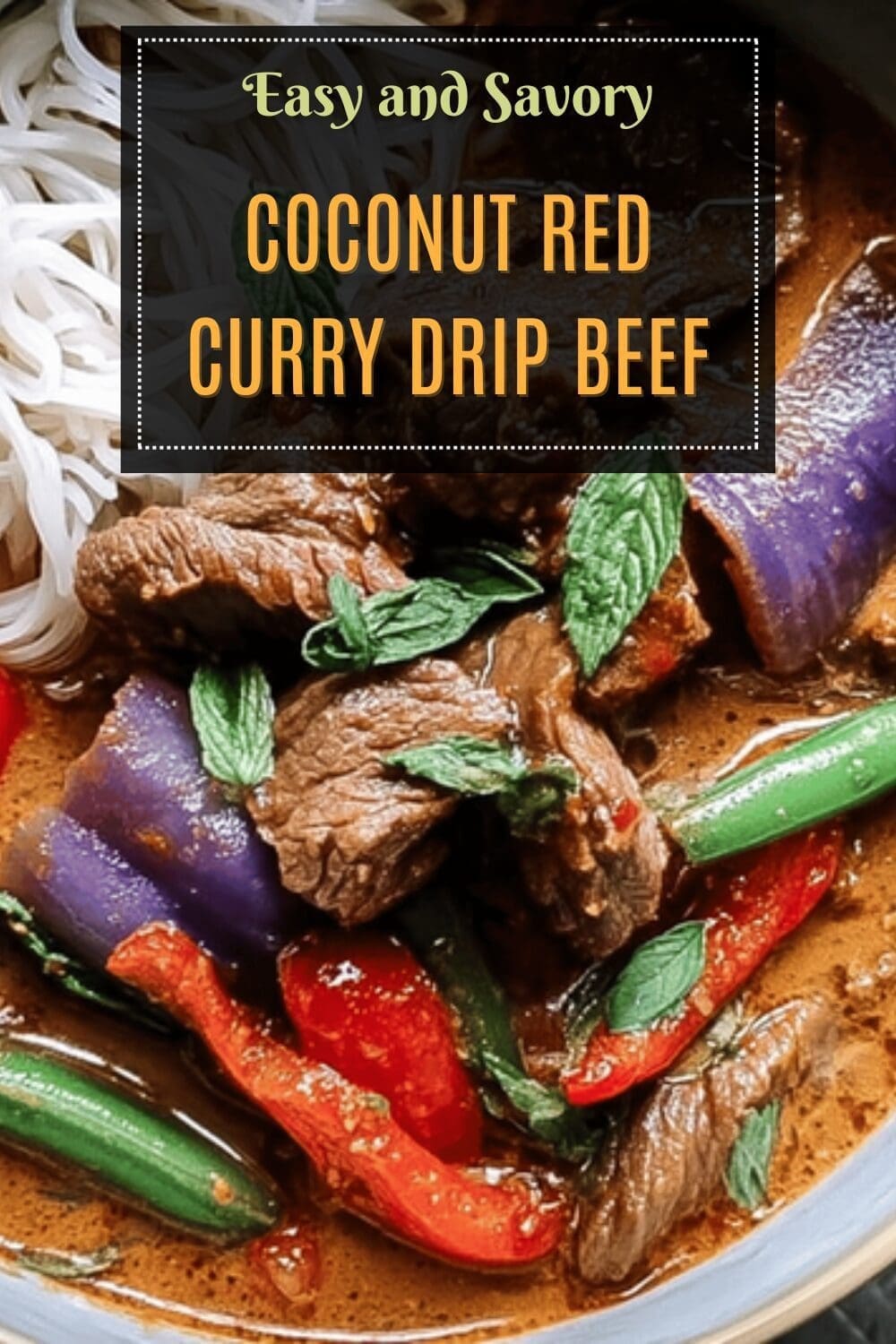 Red Curry Beef Recipe With Rich Coconut And Spicy Flavors 7 Coconut Red Curry Drip Beef