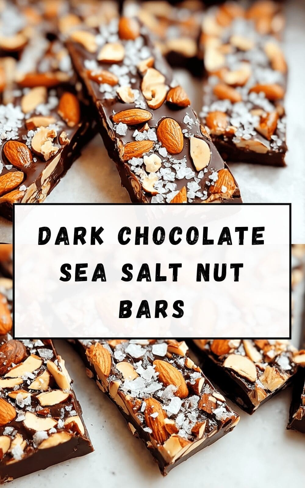 Dark Chocolate Sea Salt Nut Bars Recipe For Healthy Snacking 6 Dark Chocolate Sea Salt Nut Bars