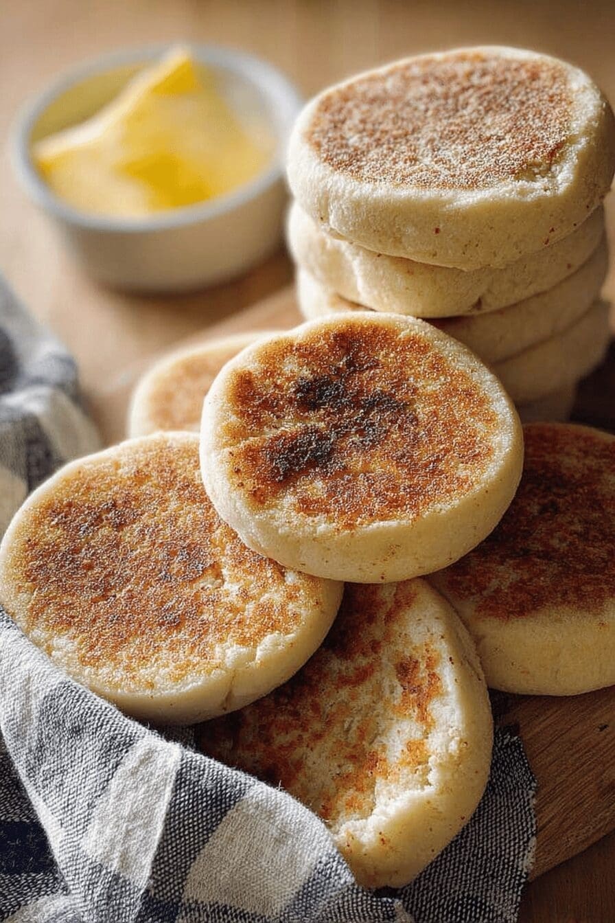 English Muffins Recipe Easy Steps For Soft And Crispy Texture 6 English Muffins
