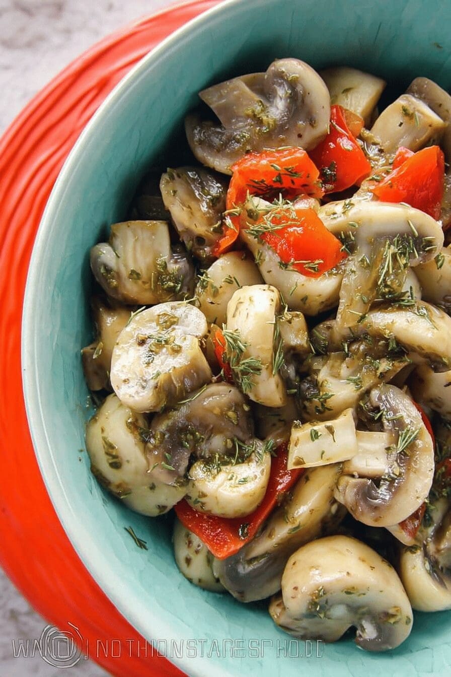 Balsamic Marinated Mushrooms Recipe For Flavorful Appetizers And Sides 6 Marinated Mushrooms Recipe
