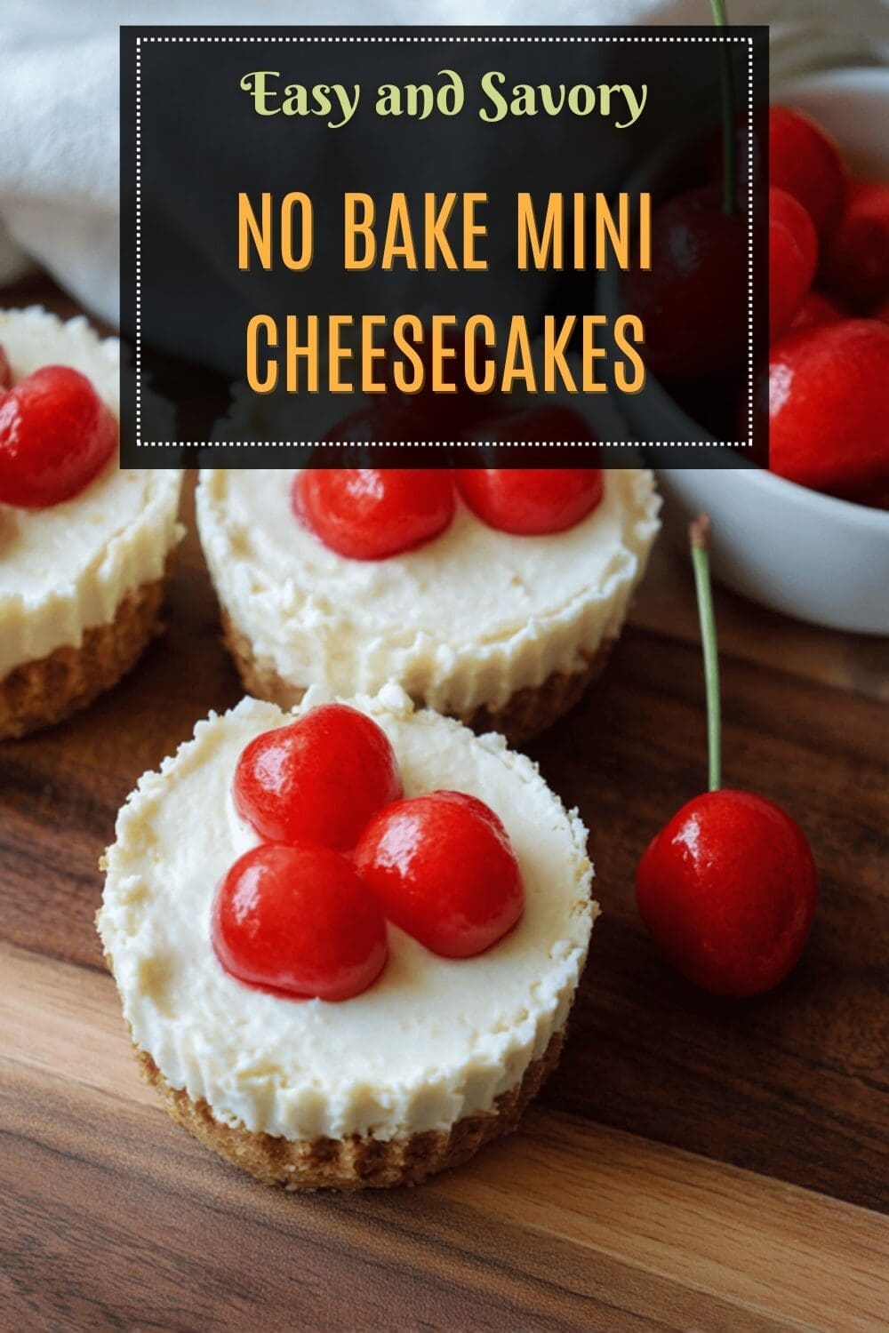 Mini No Bake Cheesecakes Perfect For Quick And Easy Desserts 7 No Bake Mini Cheesecakes