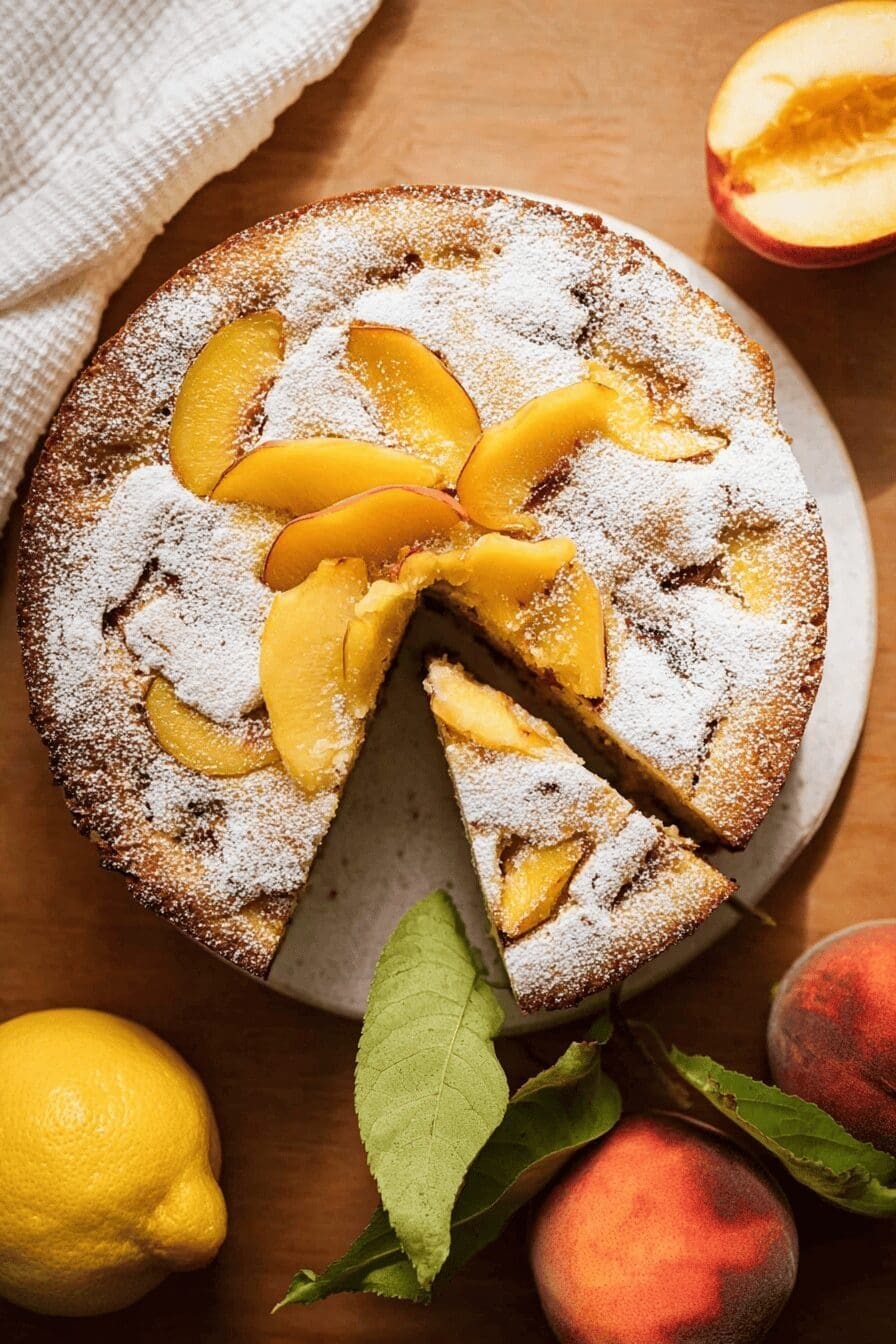 Peach Cake Recipe Ideas For Moist And Flavorful Desserts 6 Peach Cake