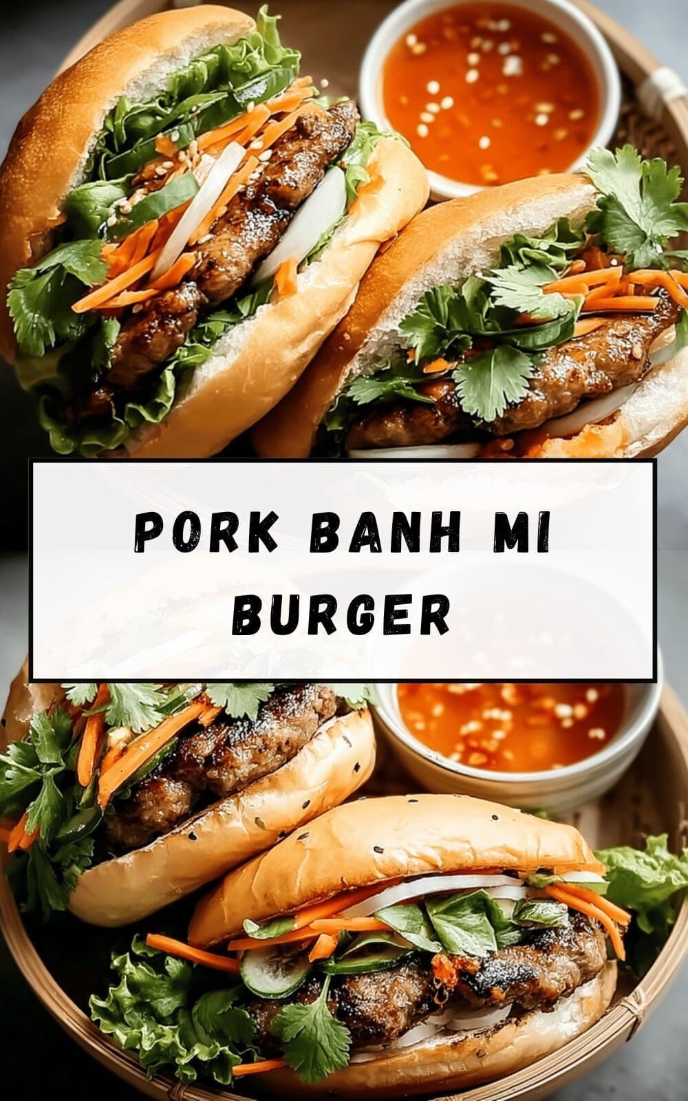 Pork Banh Mi Burger