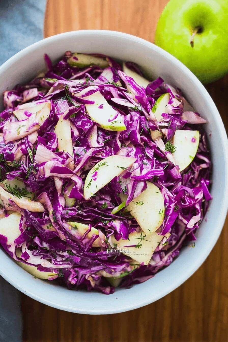 Red Cabbage Salad