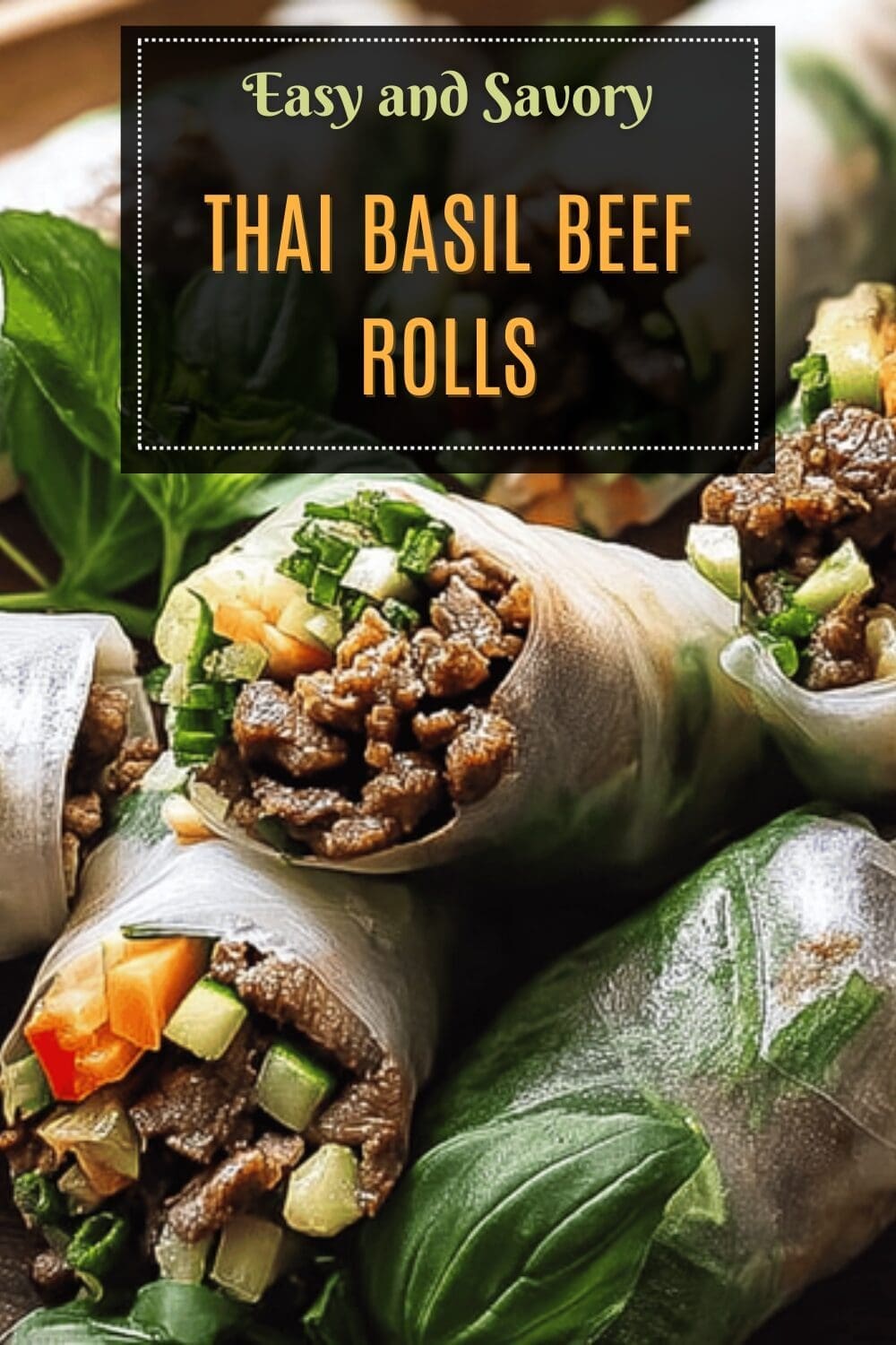 20 Minute Thai Basil Beef Rolls Recipe For Quick Flavorful Meals 7 Thai Basil Beef Rolls