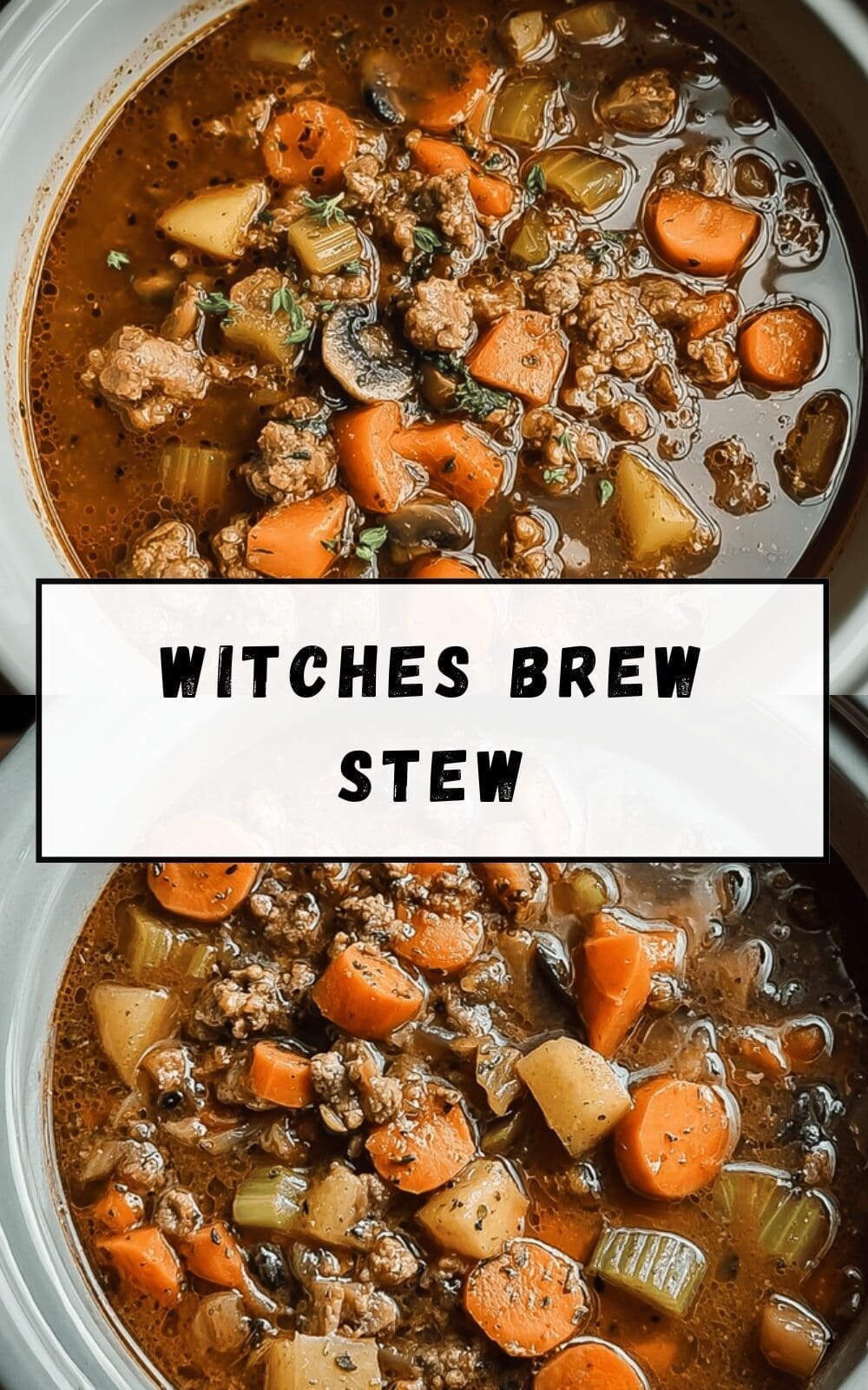 Slow Cooker Witches Brew Stew With Hearty Ingredients 6 Witches Brew Stew