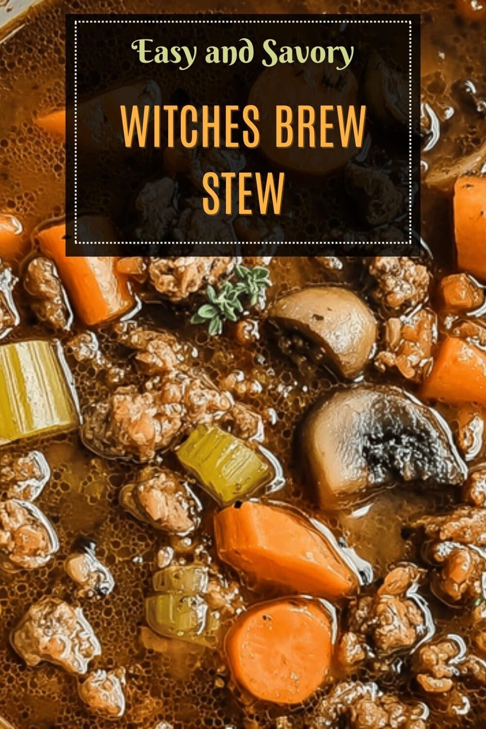 Slow Cooker Witches Brew Stew With Hearty Ingredients 7 Witches Brew Stew