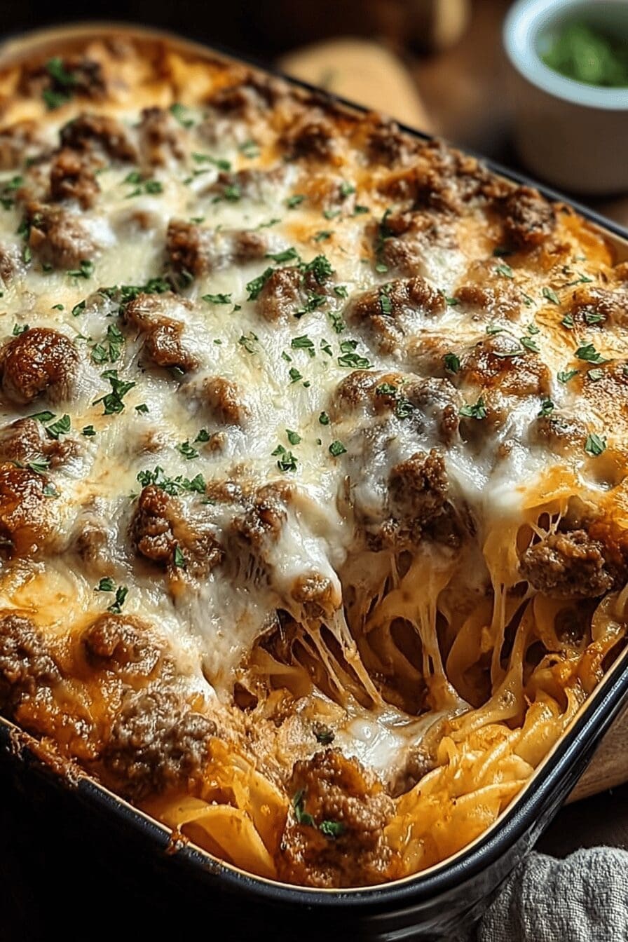 Angel Beef Casserole