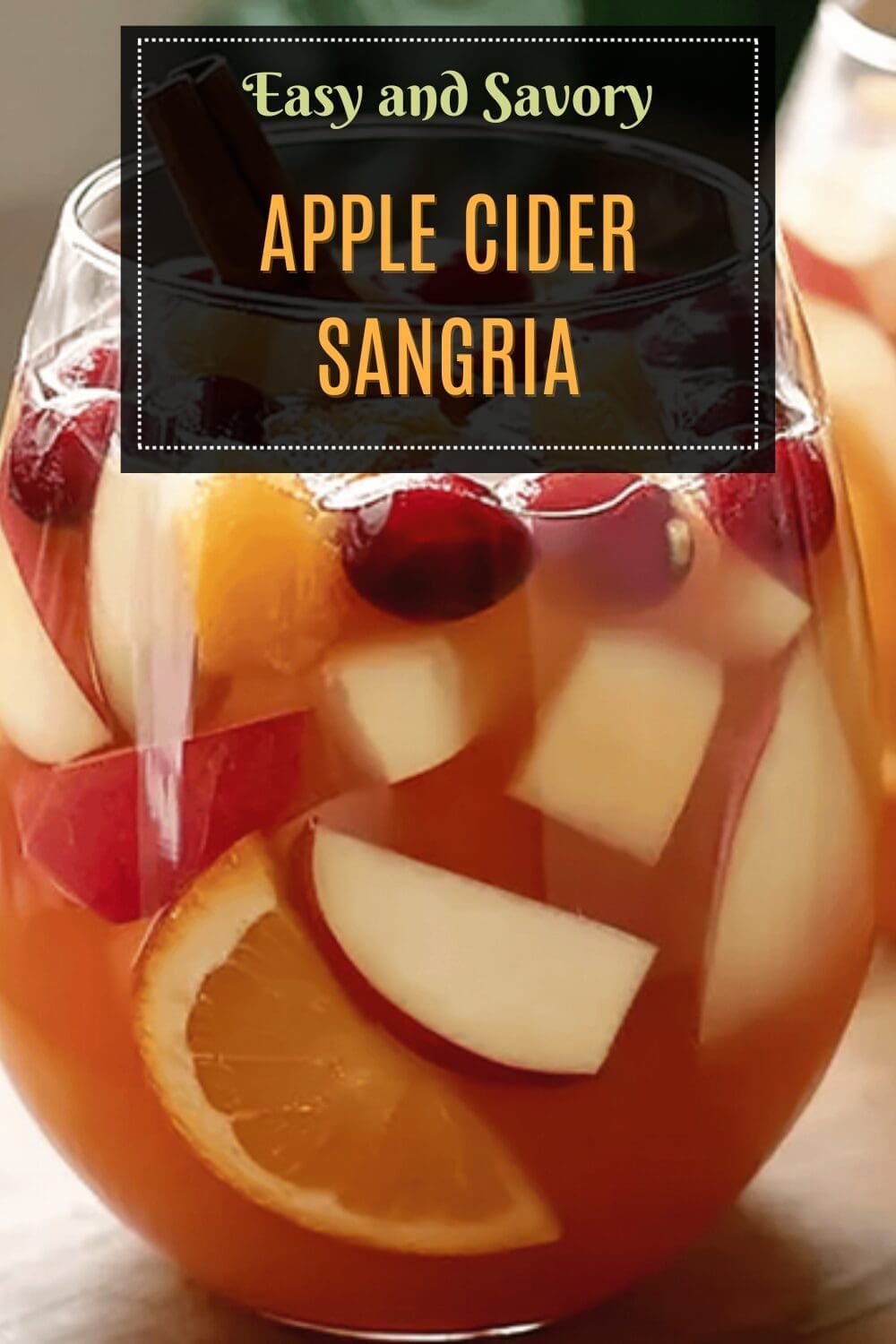 Apple Cider Sangria