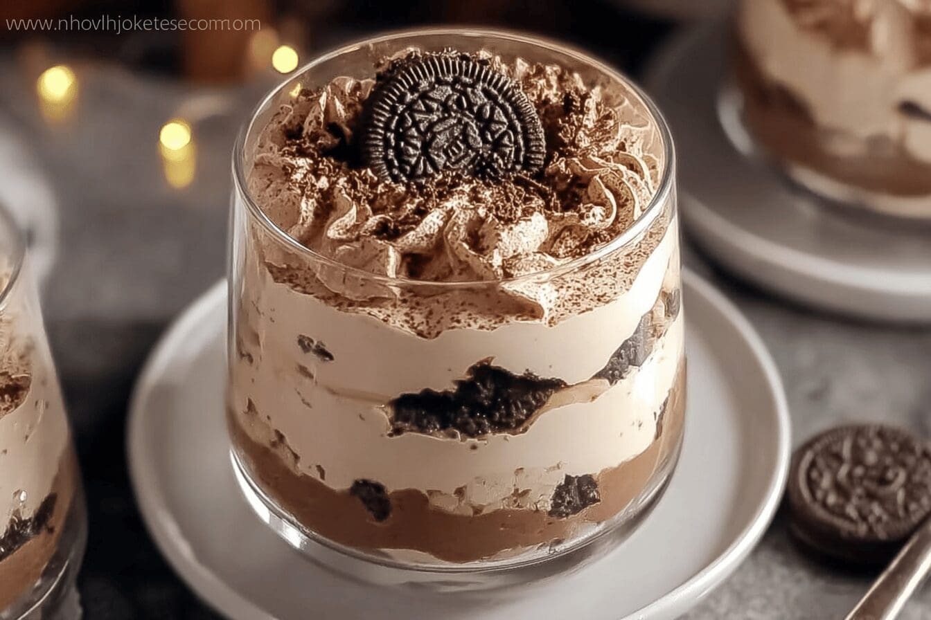 Baileys Chocolate Cheesecake Trifle
