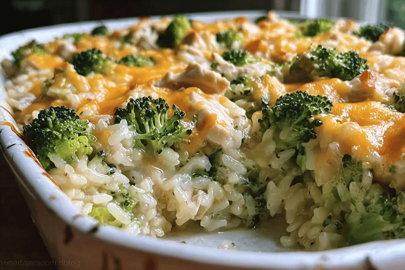 Chicken Broccoli Rice Casserole Recipe For Simple Family Meals 6 Broccoli Rice Cheese Chicken Casserole