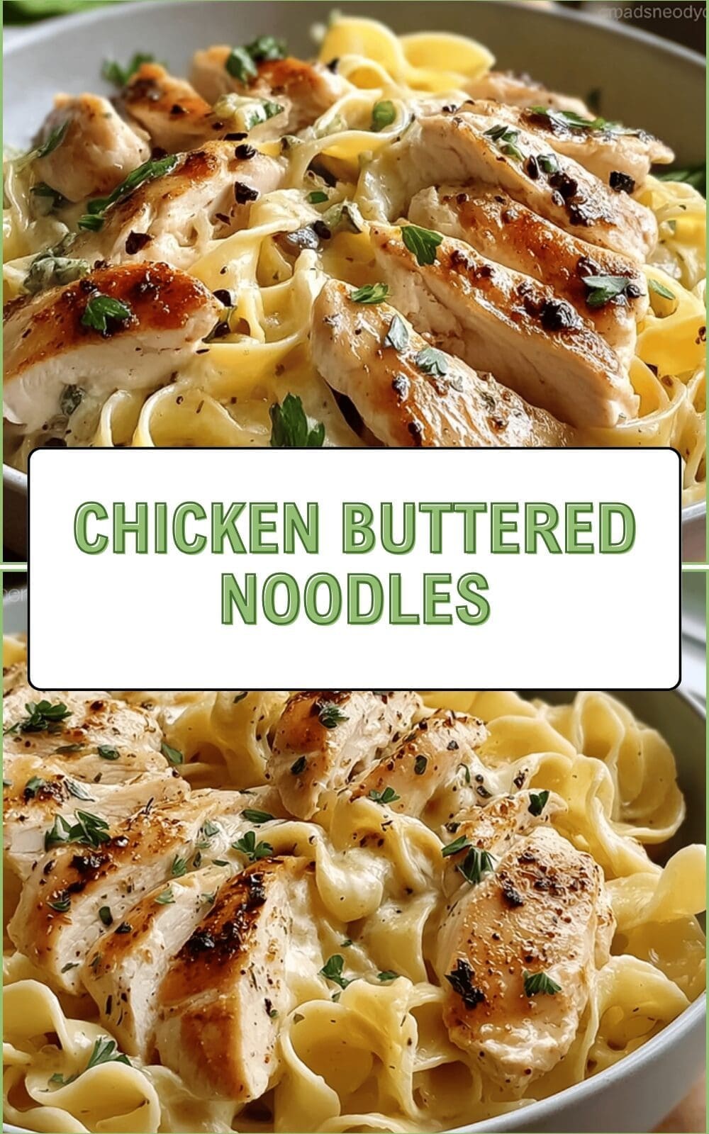 Chicken Buttered Noodles