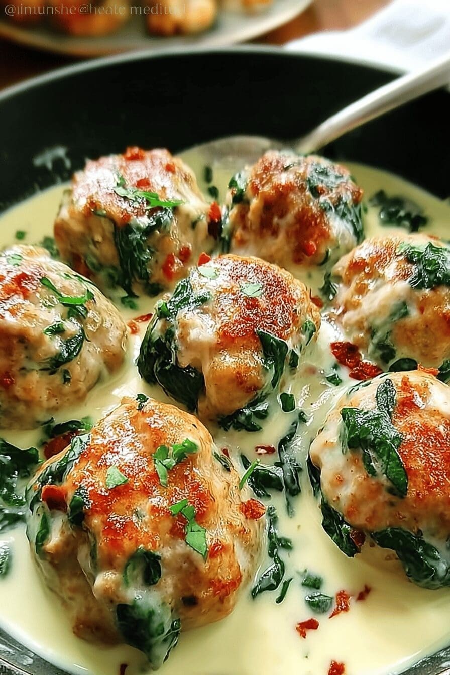 Chicken Ricotta Meatballs Recipe Baked Or Pan-Fried Options 6 Chicken Ricotta Meatballs