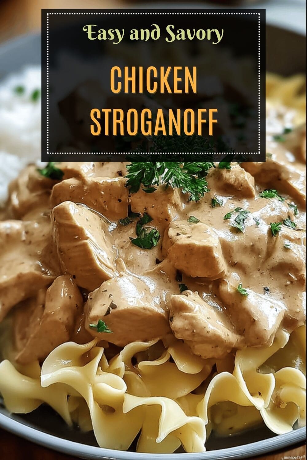 Chicken Stroganoff