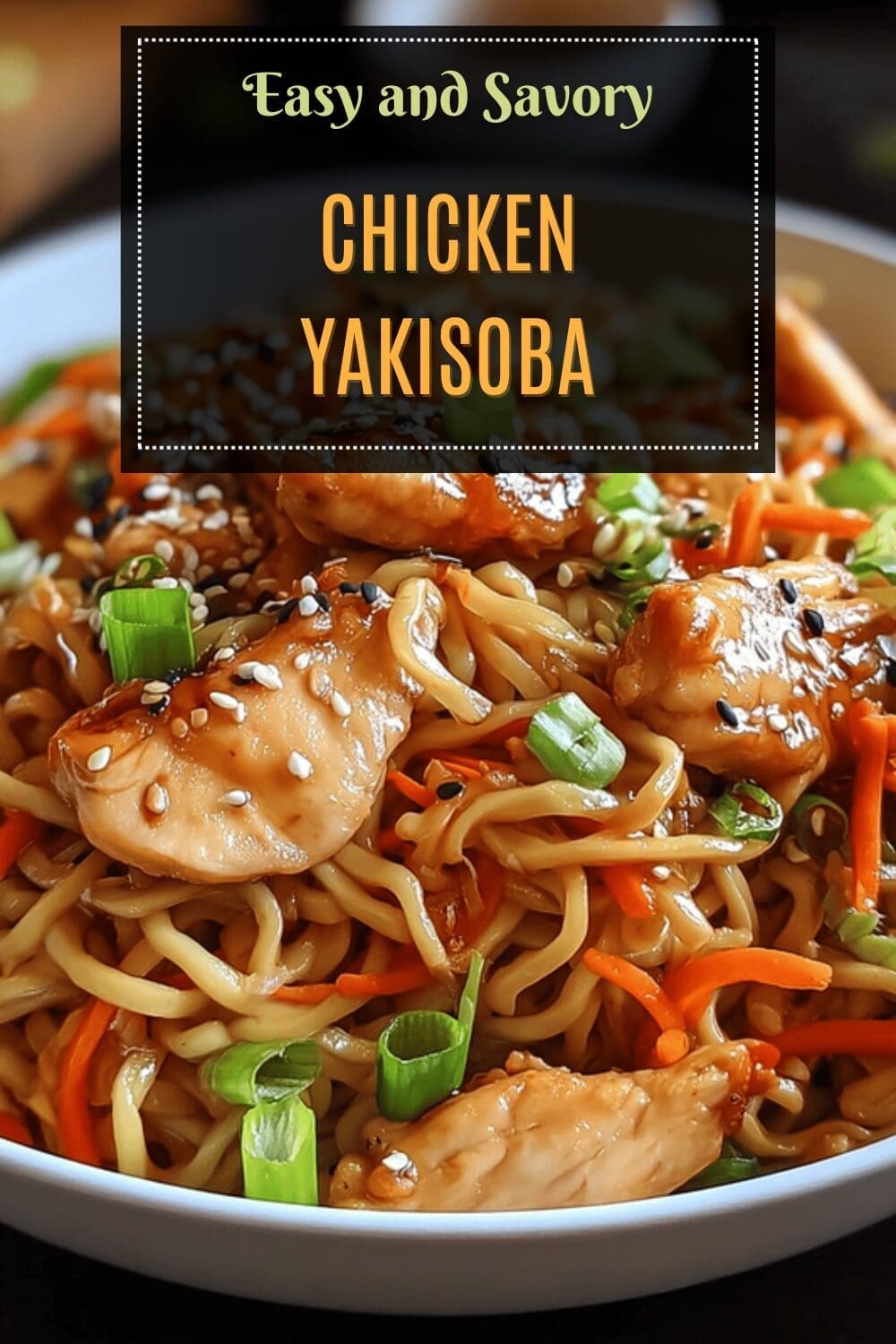 Homemade Chicken Yakisoba Recipe With Simple Ingredients 7 Chicken Yakisoba