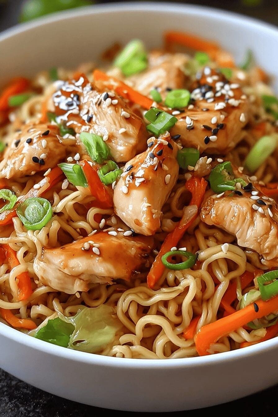 Homemade Chicken Yakisoba Recipe With Simple Ingredients 6 Chicken Yakisoba