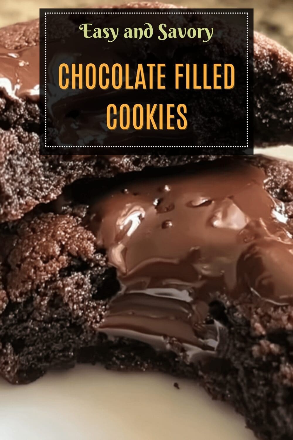 Chocolate Filled Cookies