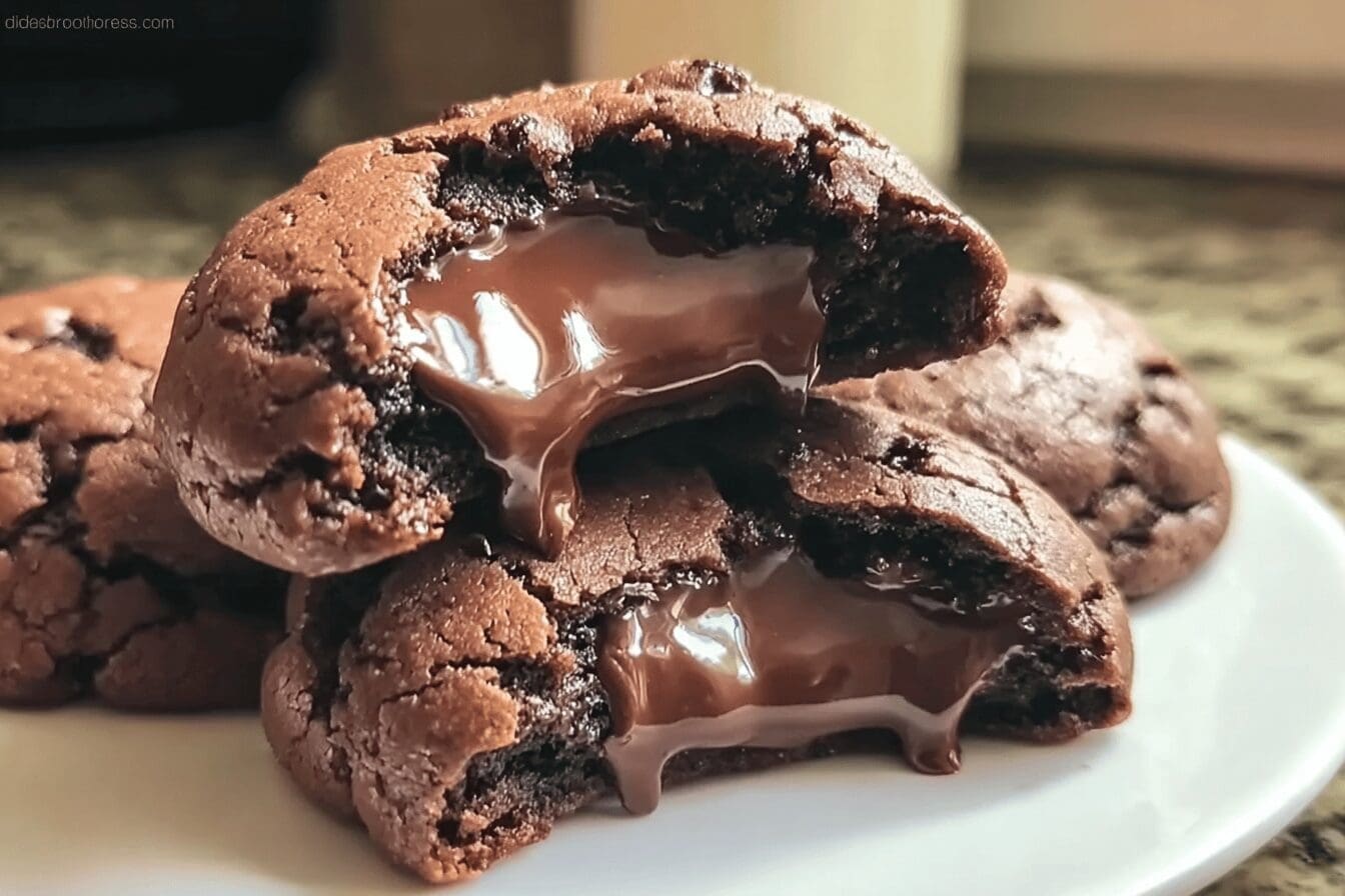 Chocolate Filled Cookies