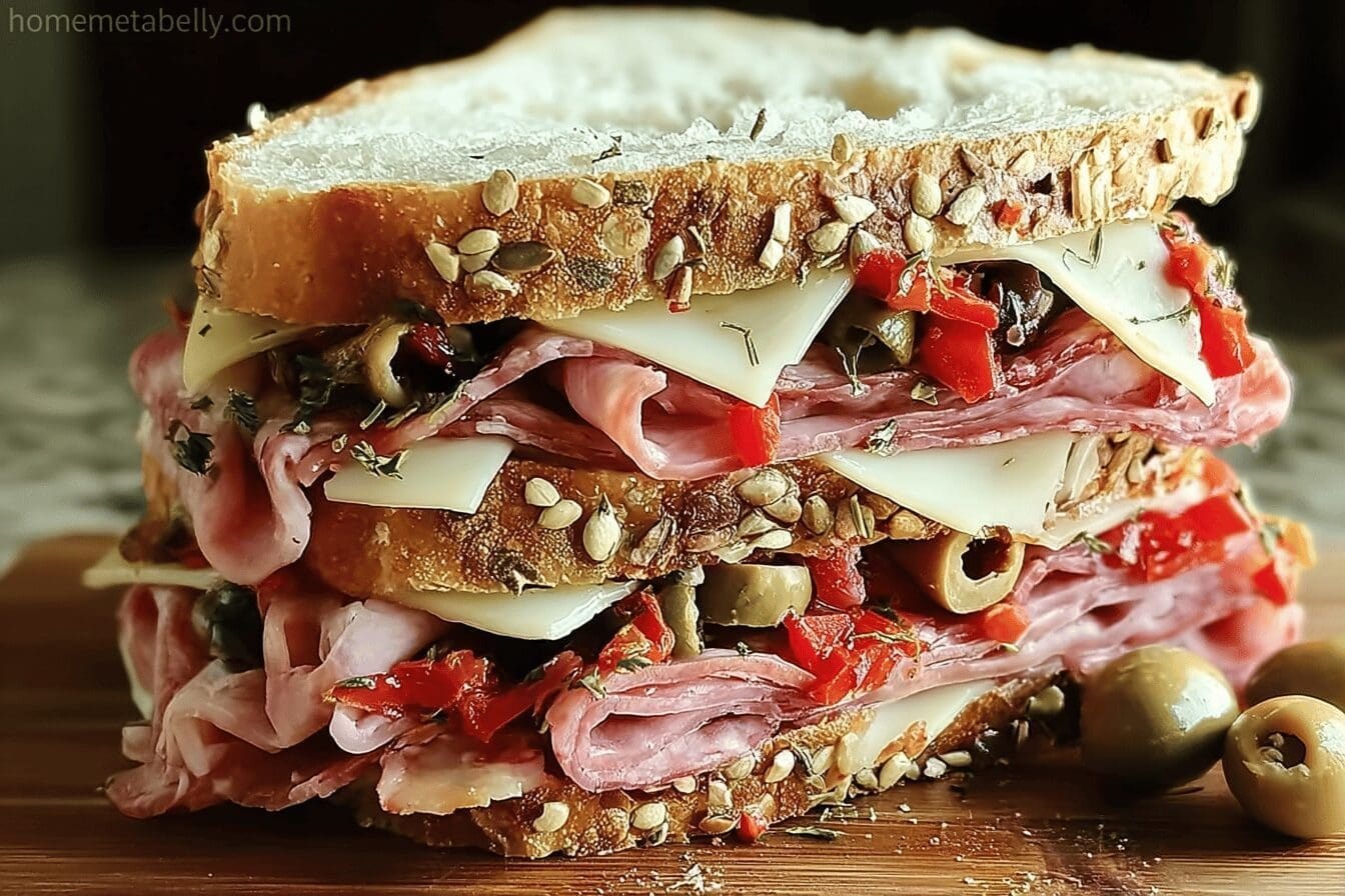 Classic Muffaletta Sandwich