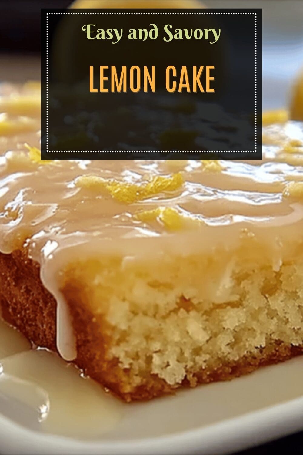 Moist Lemon Cake Recipe With Zesty Citrus Flavor And Tender Crumb 7 Lemon Cake