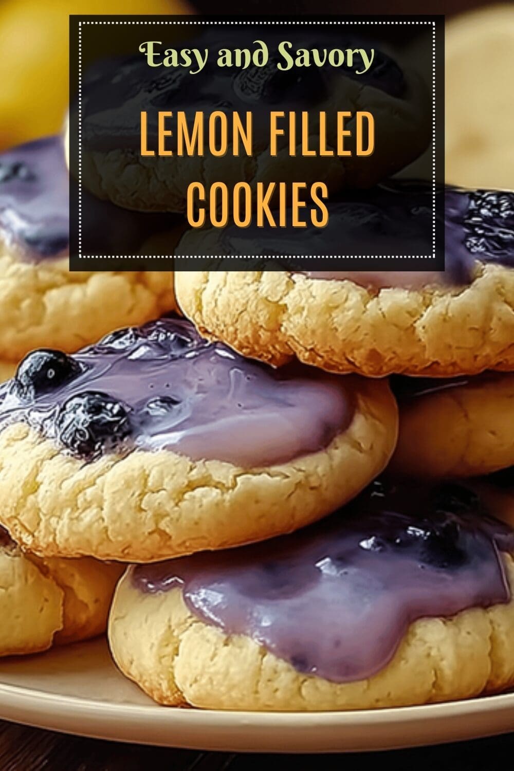 Lemon Filled Cookies