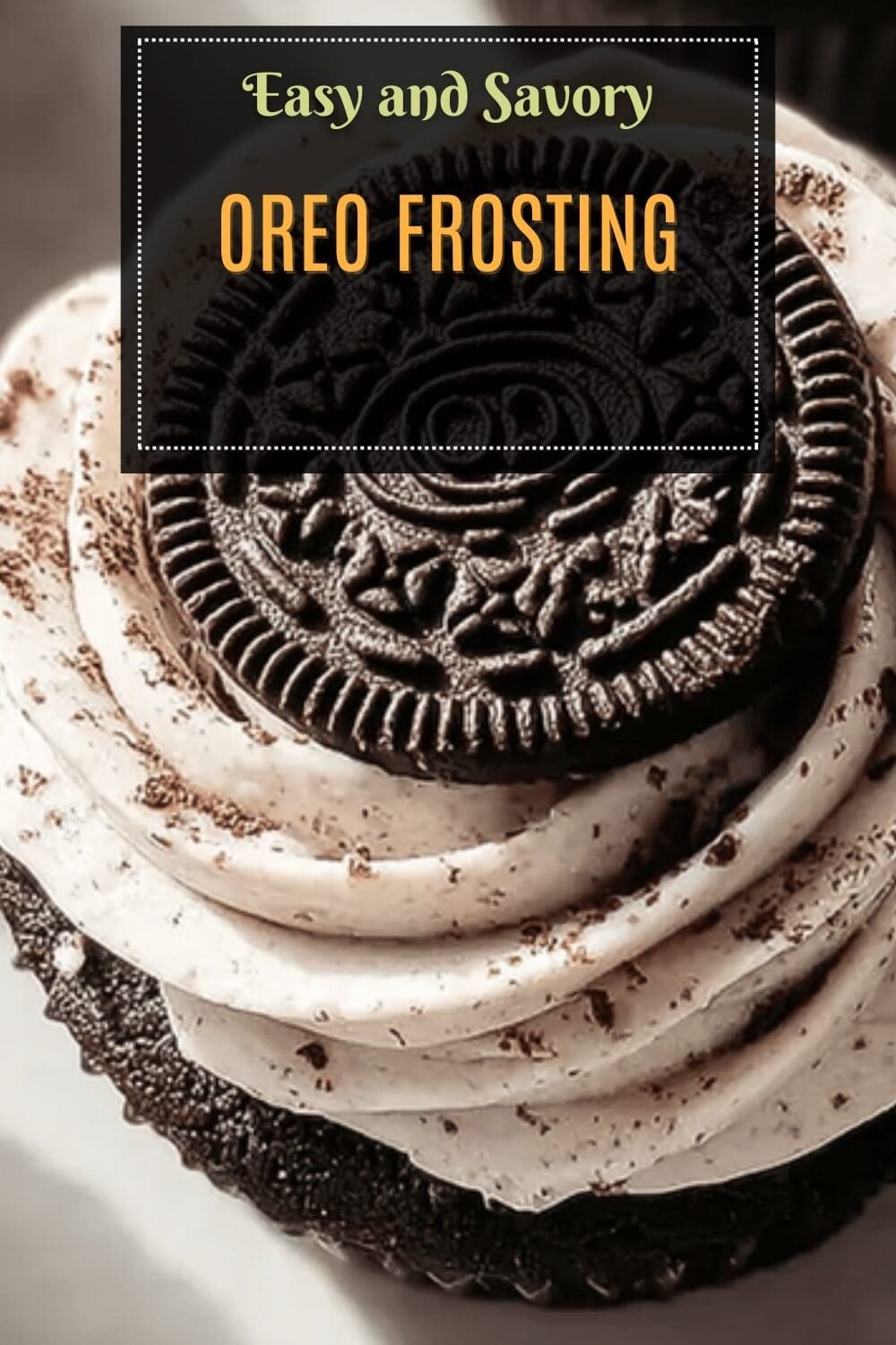 Oreo Frosting Recipe Perfect For Cakes And Cupcakes 7 Oreo Frosting