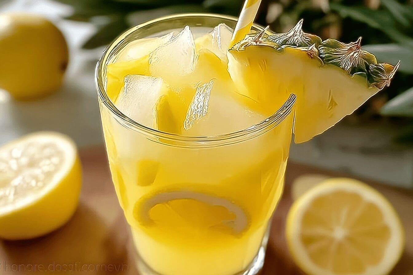 Pineapple Lemonade Recipe With Fresh Citrus And Sweet Tropical Flavor 6 Pineapple Lemonade