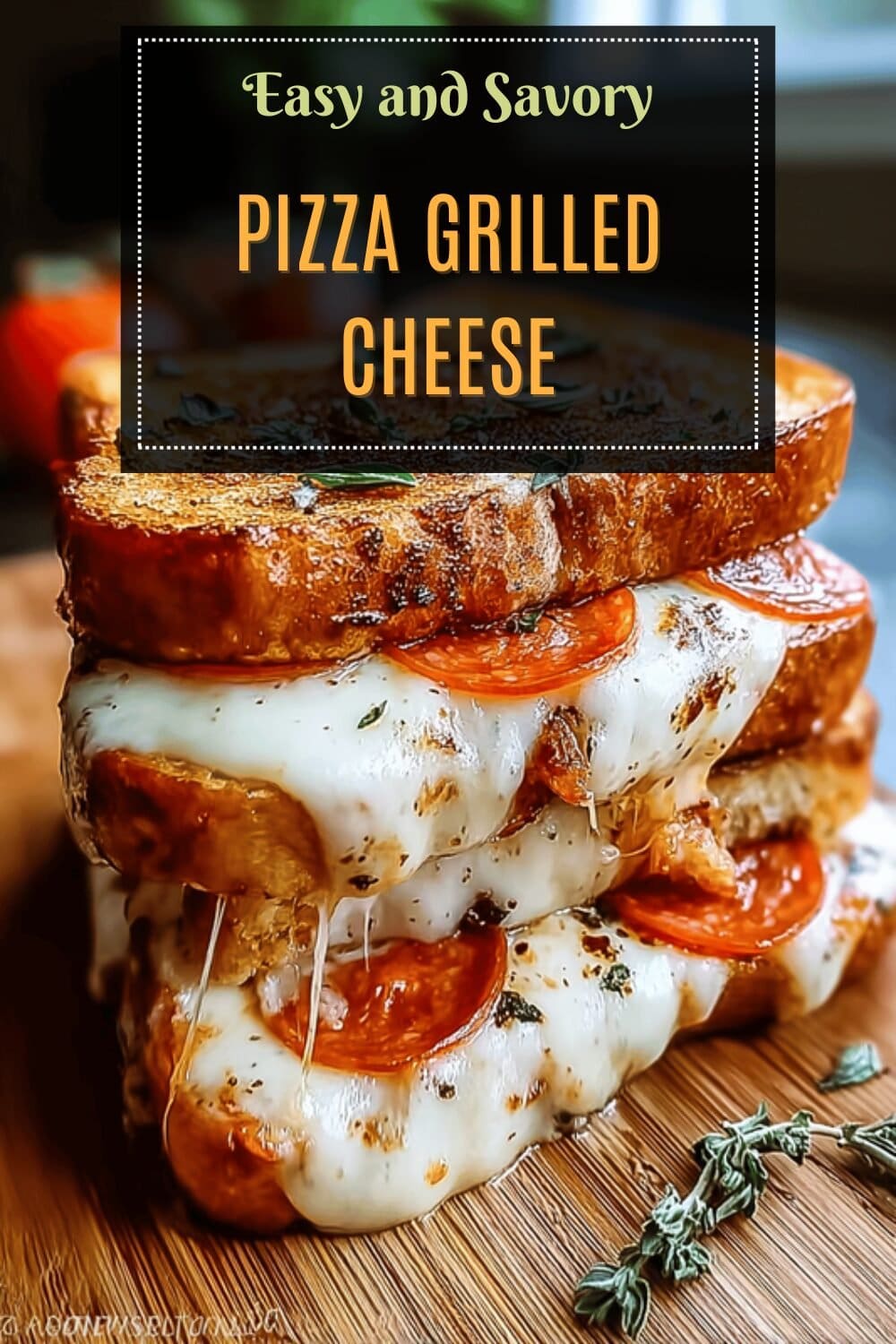 Pizza Grilled Cheese
