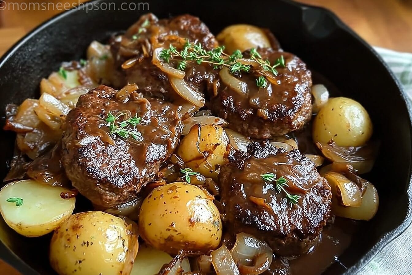 Easy Homemade Salisbury Steak Recipe For A Classic Comfort Meal 6 Salisbury Steak