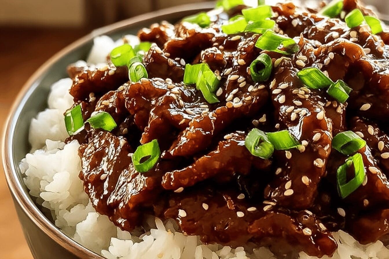 Slow Cooker Mongolian Beef